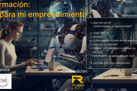 La Asociación Emprendedoras Santa Isabel organiza un curso para aplicar la inteligencia artificial en el desarrollo de una idea de negocio. 