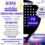 La Asociación de Empresarios Solidarios de Aragón organiza el III Torneo de pádel SOLIDAR